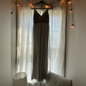 Made in INDIA full length gown- perfect for prom or wedding!